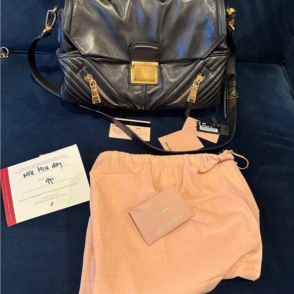 BLACK FRIDAY PRICE
Miu Miu 100% authentic Large 3Way Bag - Picture 12 of 14